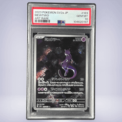 2023 Pokémon ミュウツー #183 PSA 10