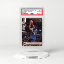 2019 Panini Chronicles #120 Zion Williamson - Bronze (PSA 10 GEM MINT)