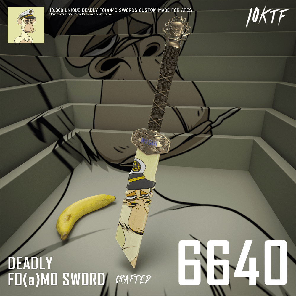 Ape Deadly FO(a)MO Sword #6640