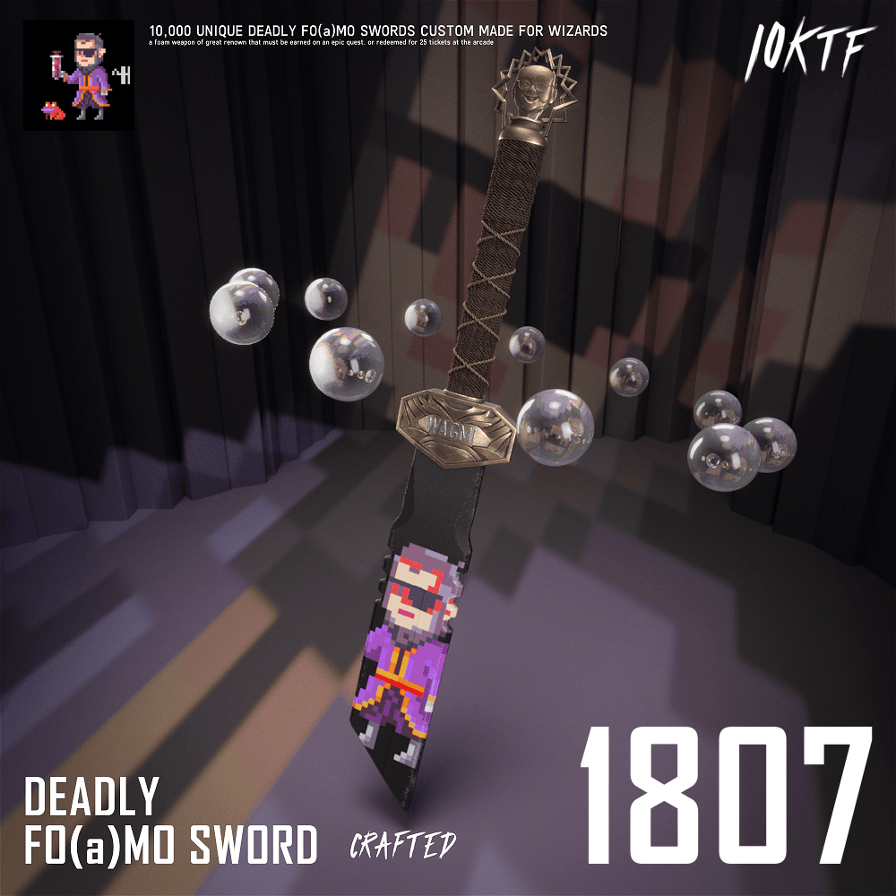 Wizard Deadly FO(a)MO Sword #1807