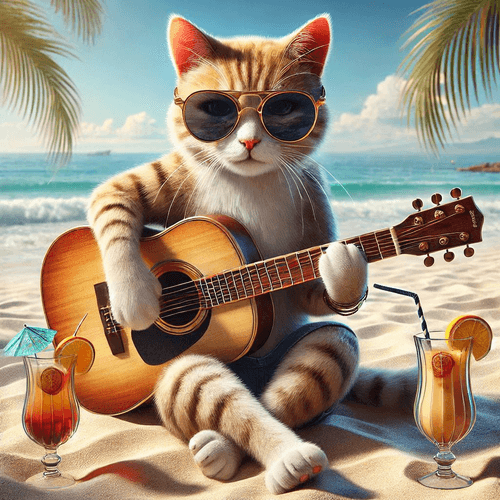 Cats on vacation