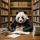 Hard working Panda