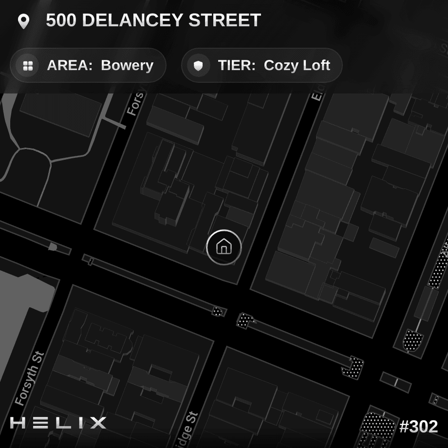 HELIX - PARALLEL CITY LAND #302 - 500 DELANCEY STREET