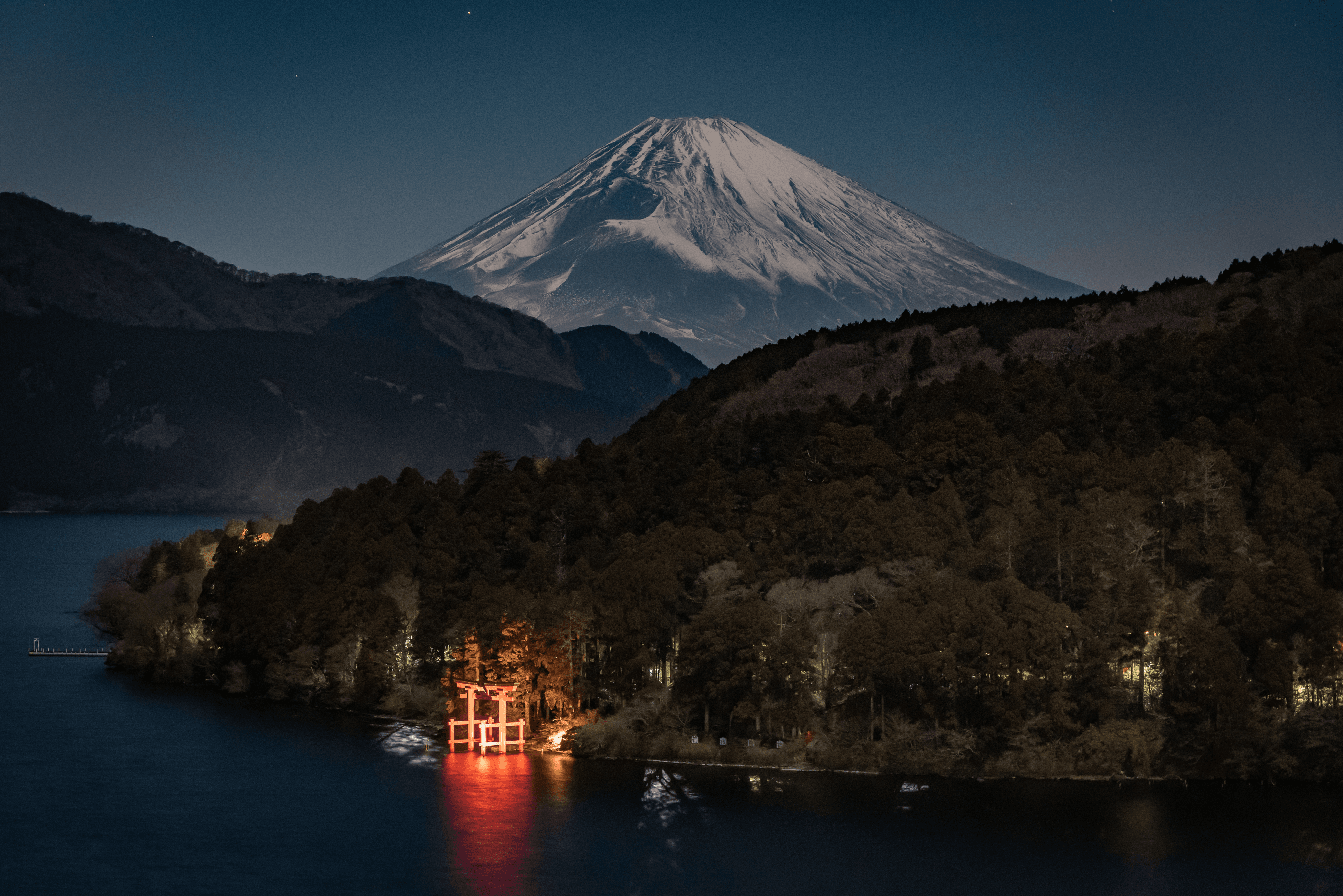 Mt.Fuji and "Torii"