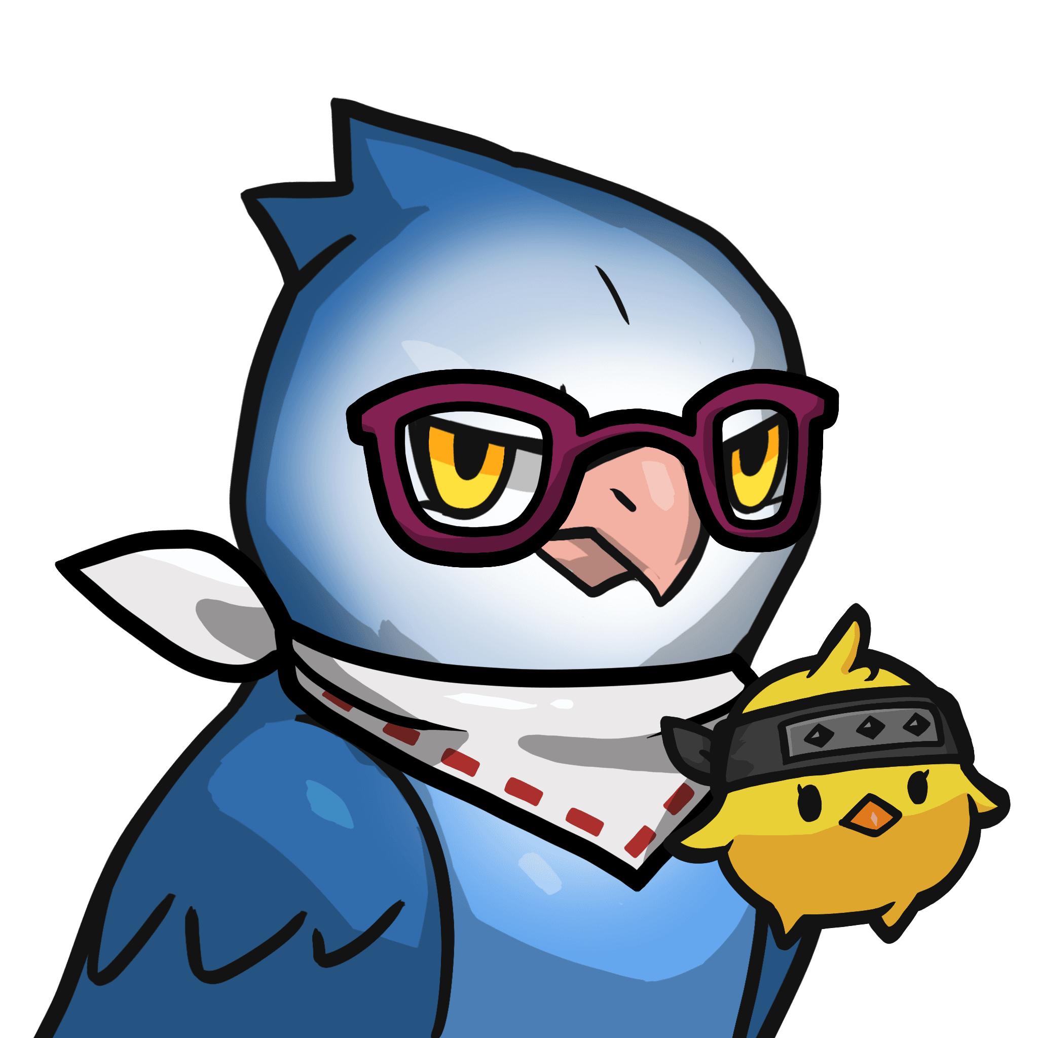 Narukami-Rosy-faced lovebird(blue) #14132