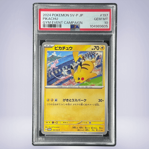 Pikachu SV-P #218 PSA 10