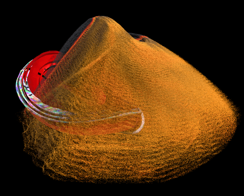 Sand Torus Particle Animation