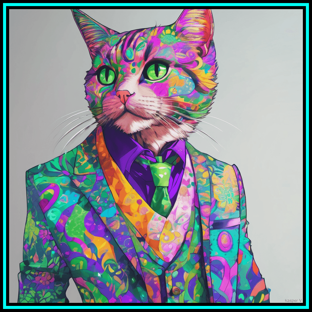 Lavish Cat - Colorfull