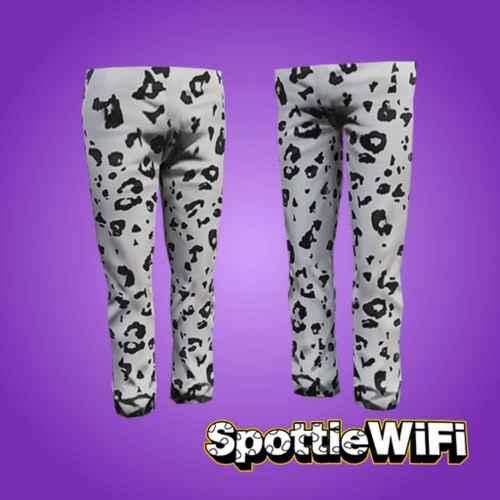 Spottie Cheetah Print Pants RGB