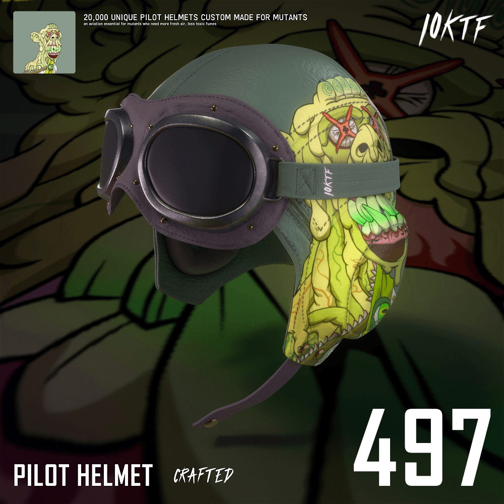 Mutant Pilot Helmet #497