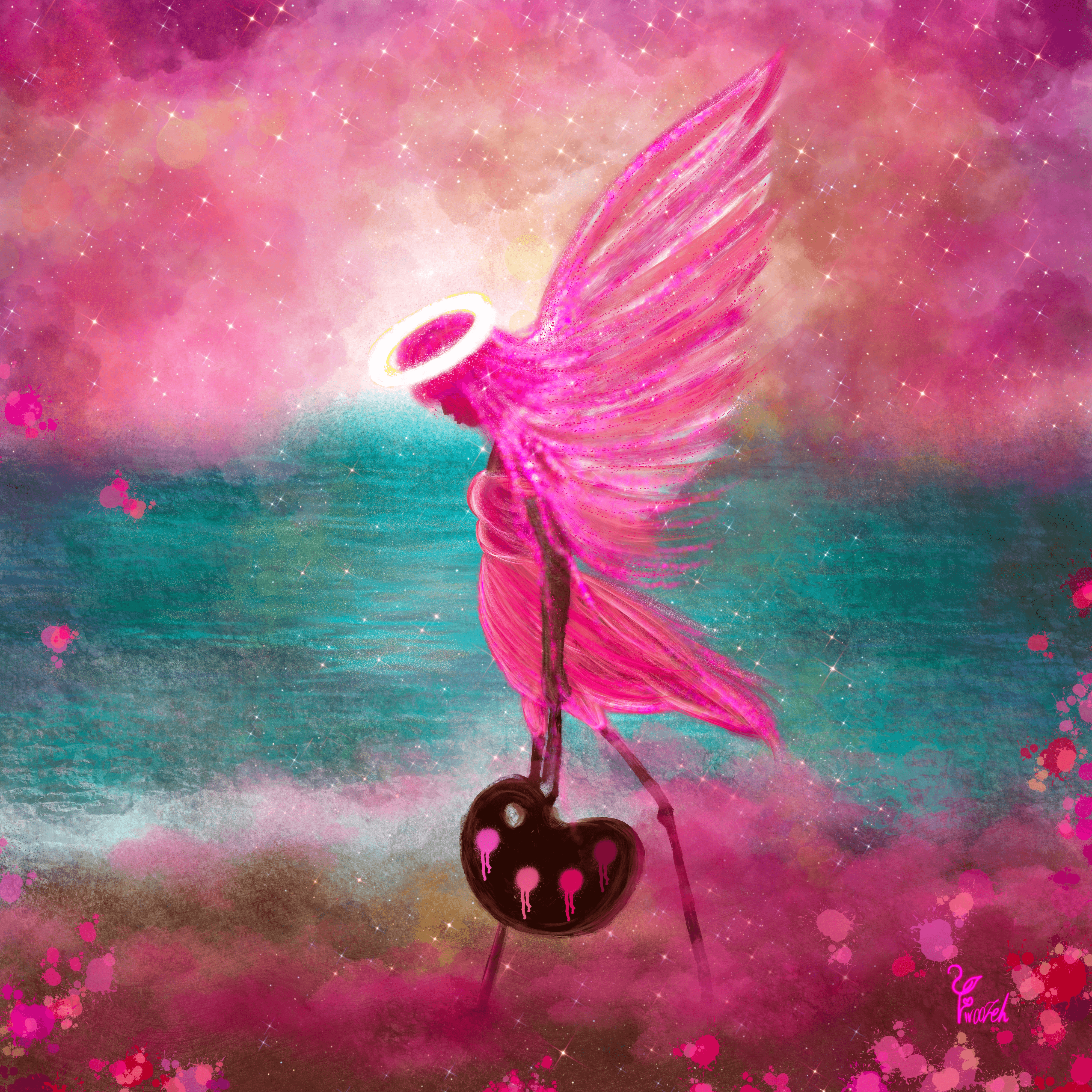 Pink wings  #5