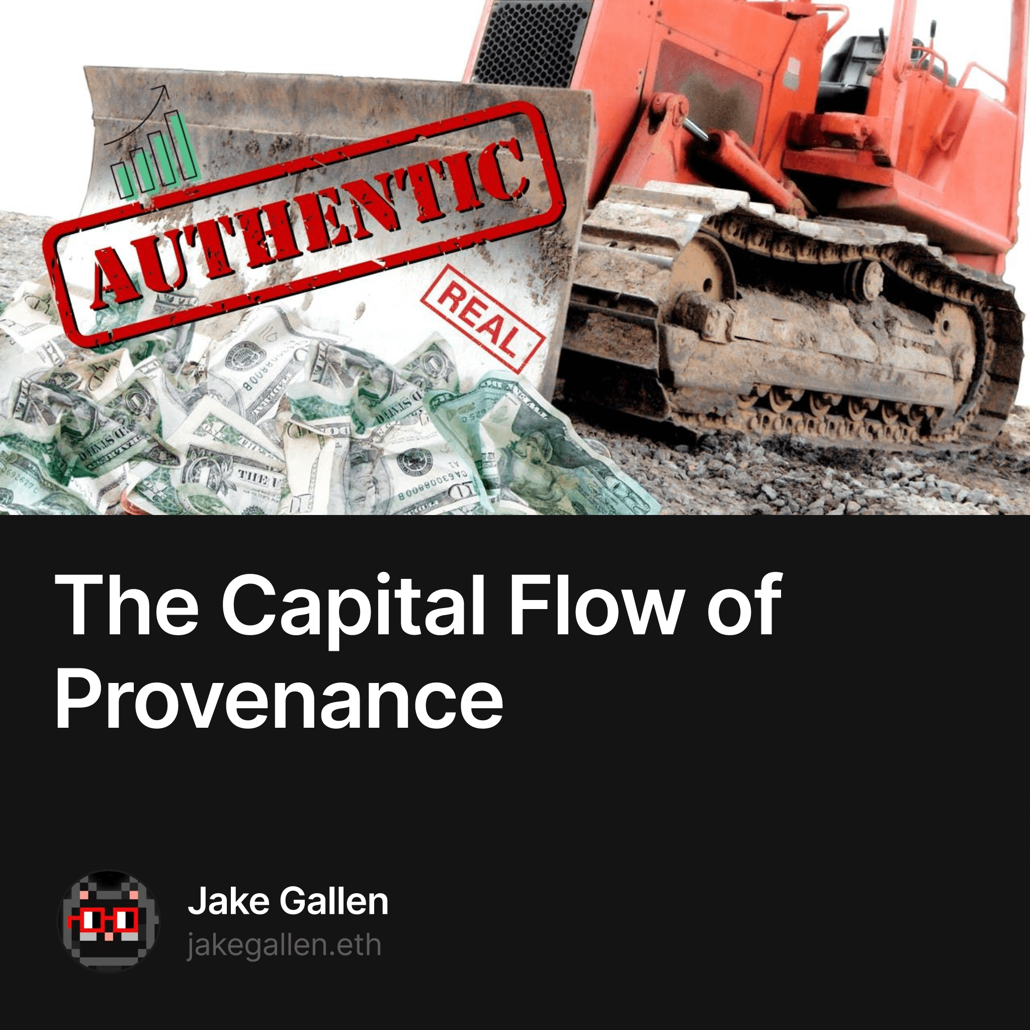 The Capital Flow of Provenance 1/100