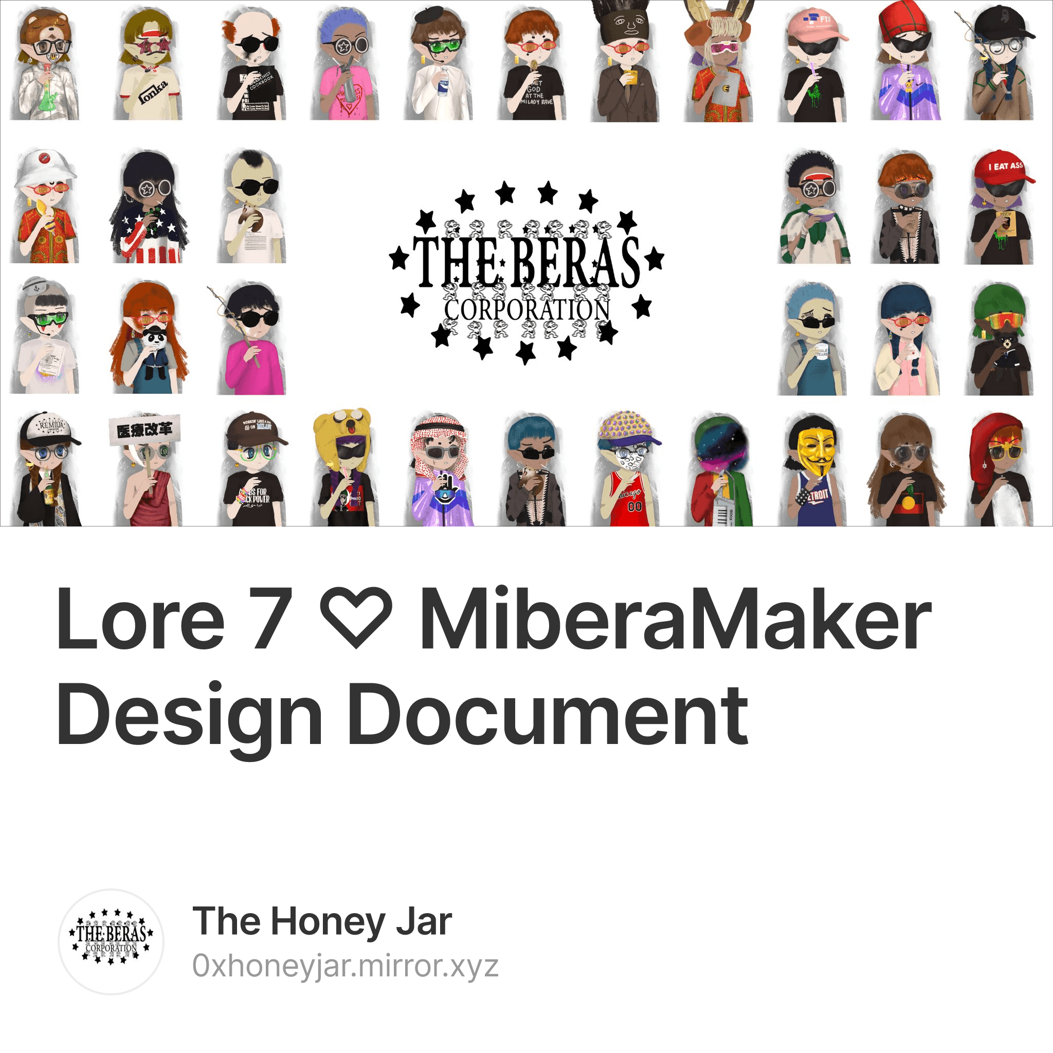 Lore 7 ♡ MiberaMaker Design Document 86/107
