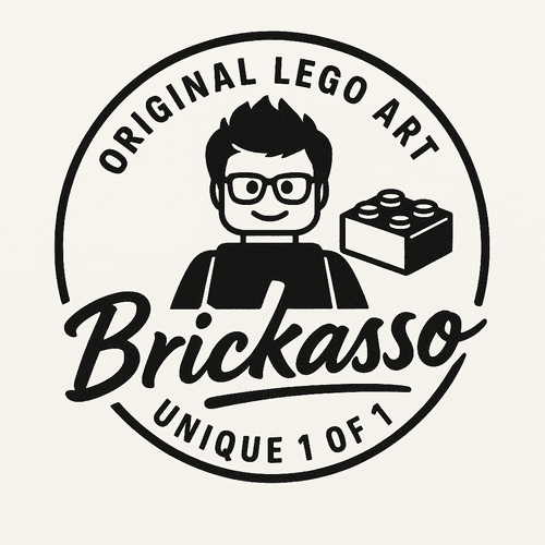 Brickasso - Original Lego Art - Includes physical delivery + 10% royalty share from future sales.