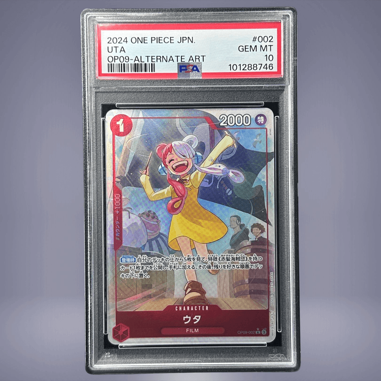 2024 ONE PIECE ウタ #002 PSA 10