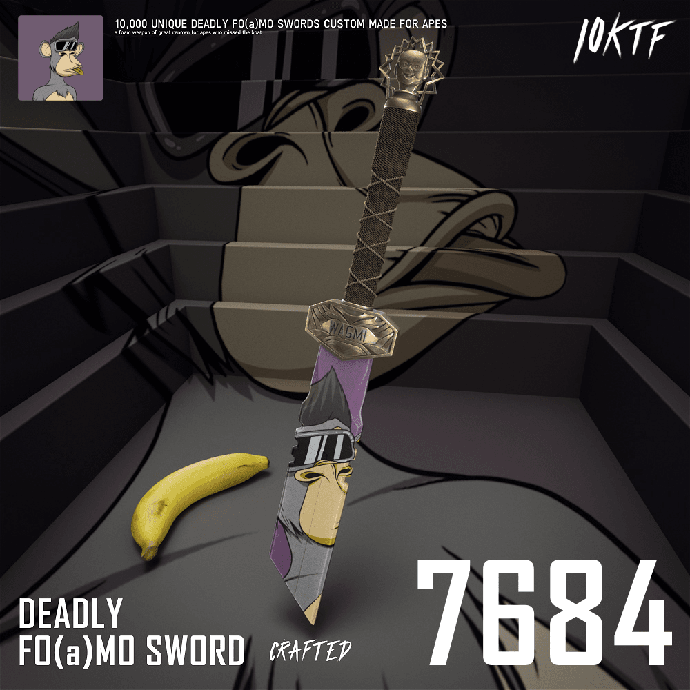 Ape Deadly FO(a)MO Sword #7684