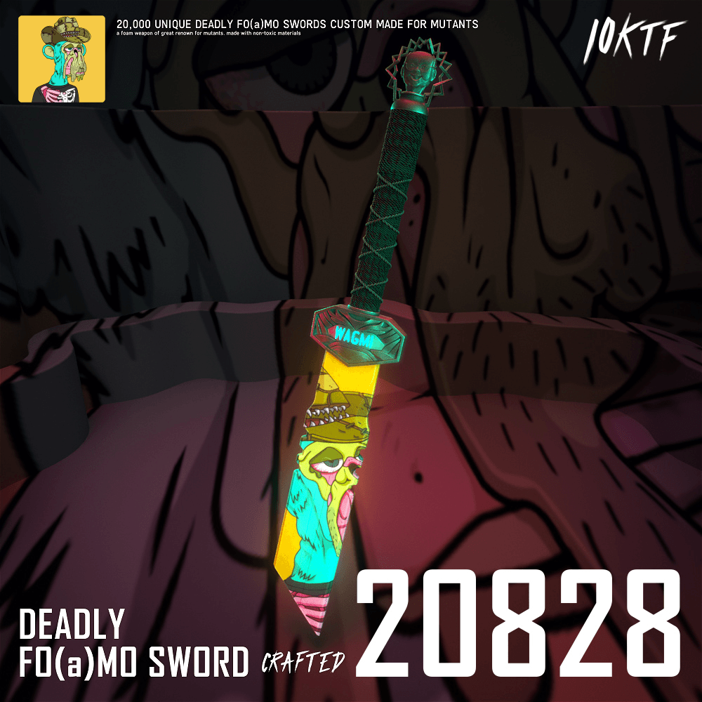 Mutant Deadly FO(a)MO Sword #20828