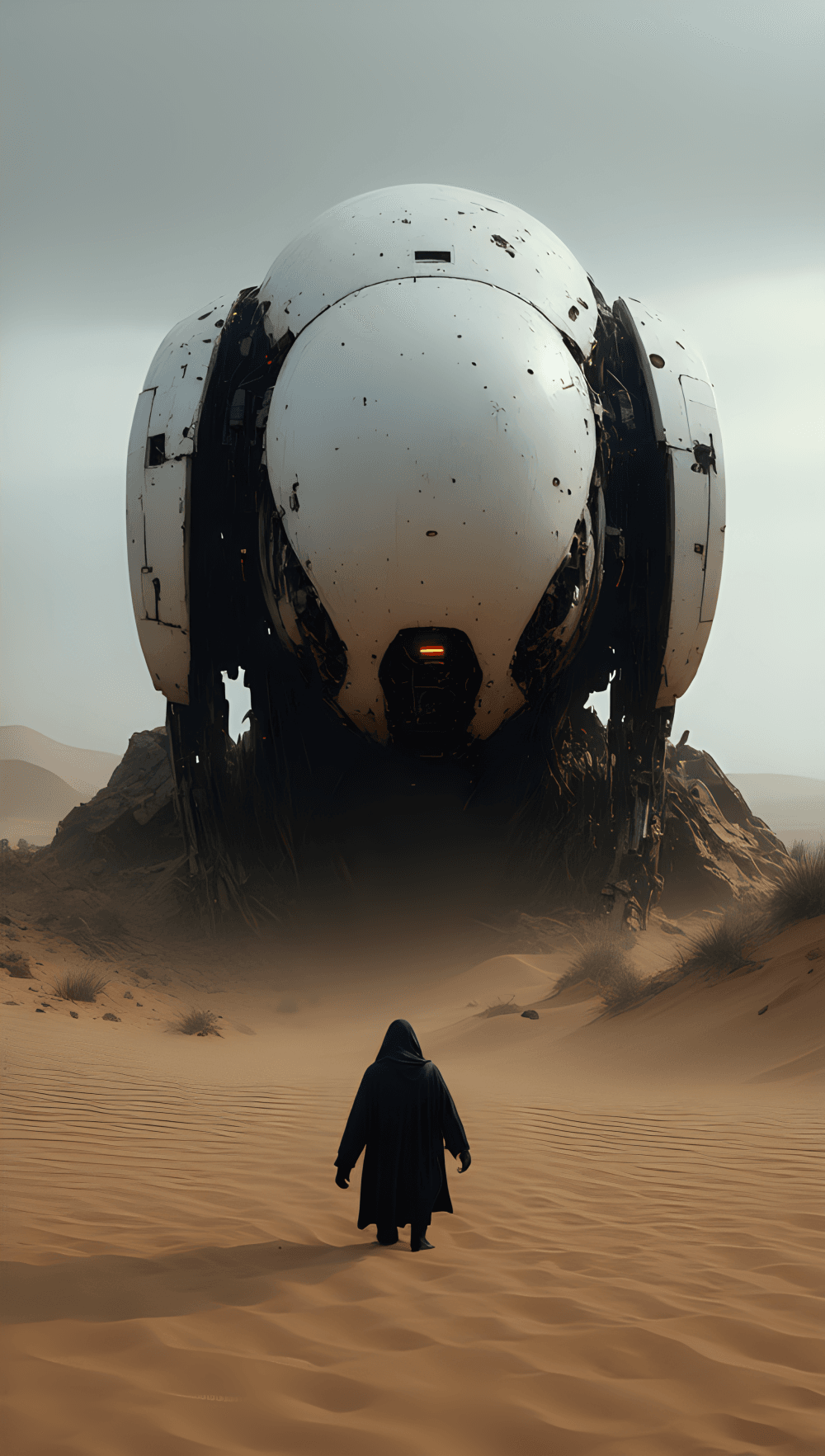 A Pilgrim Stands Before R...