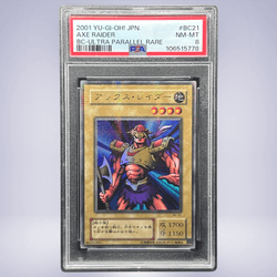 2001 YU-GI-OH! アックス・レイダー #BC21 PSA 8
