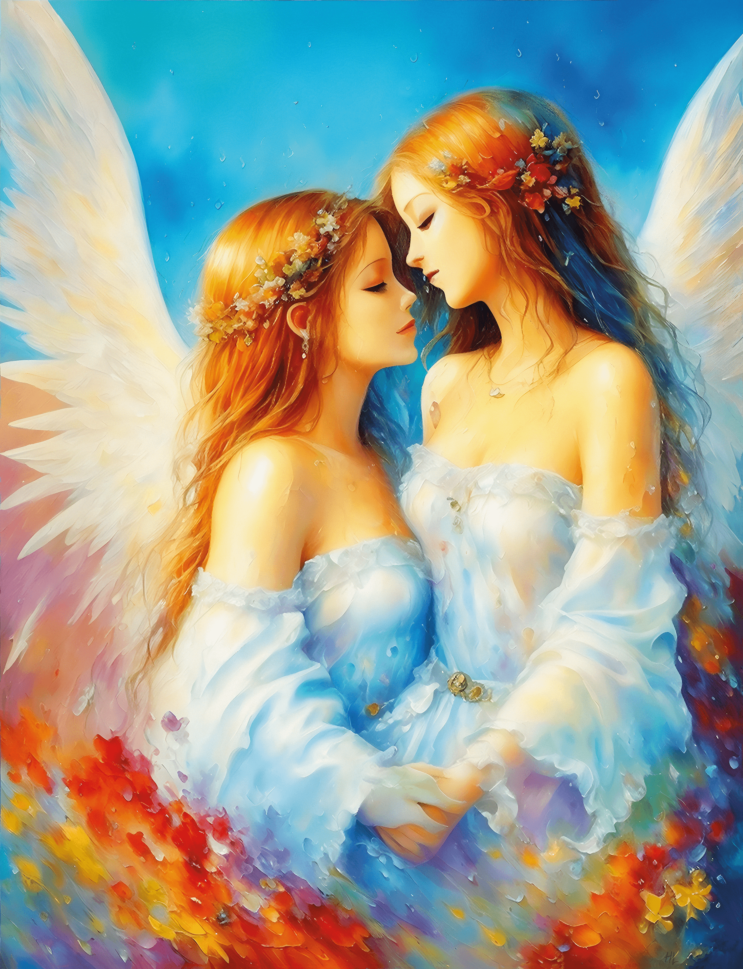 Sweet Angels in Love
