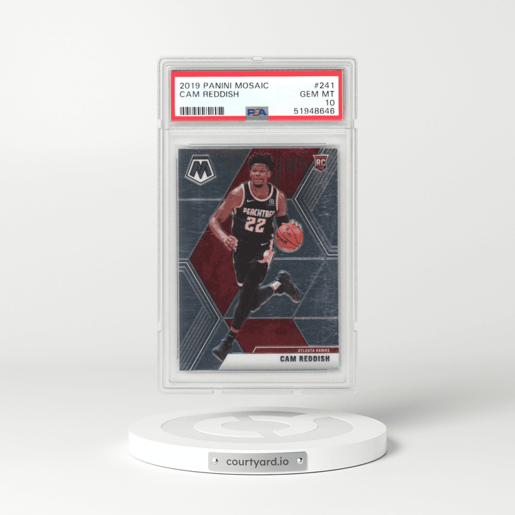 2019 Panini Mosaic #241 Cam Reddish (PSA 10 GEM MINT)