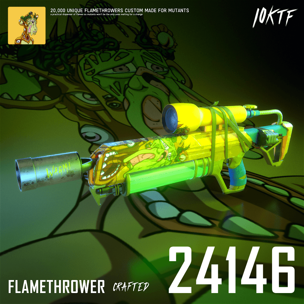 Mutant Flamethrower #24146