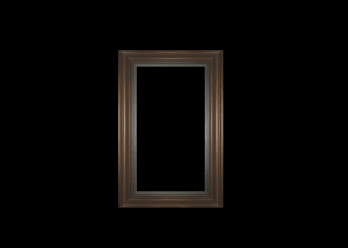 dark brown frame