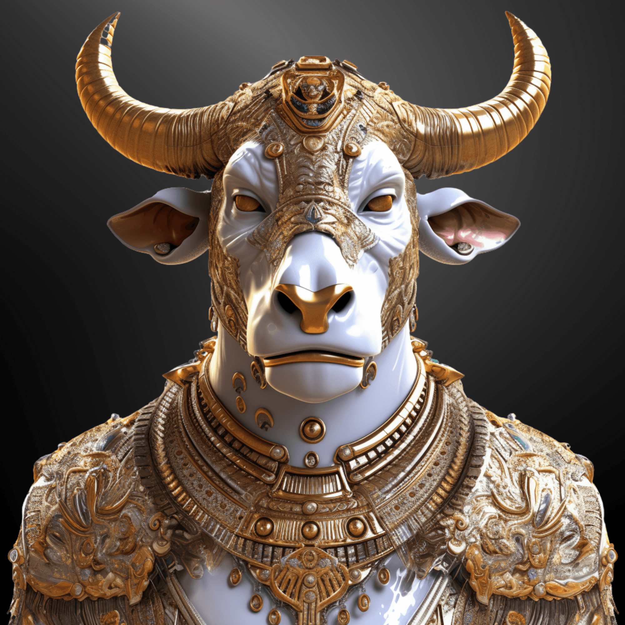 Melchior, the Platinum Bull - Collection | OpenSea