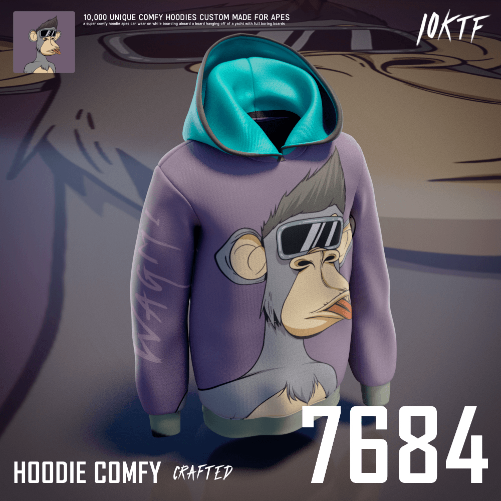 Ape Comfy Hoodie #7684