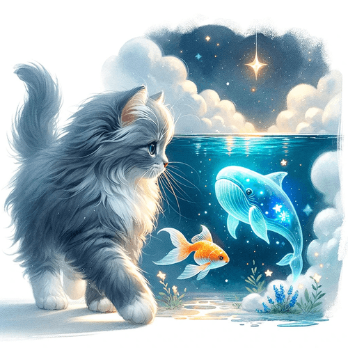 Puddle Aquarium -Cat's Journey-