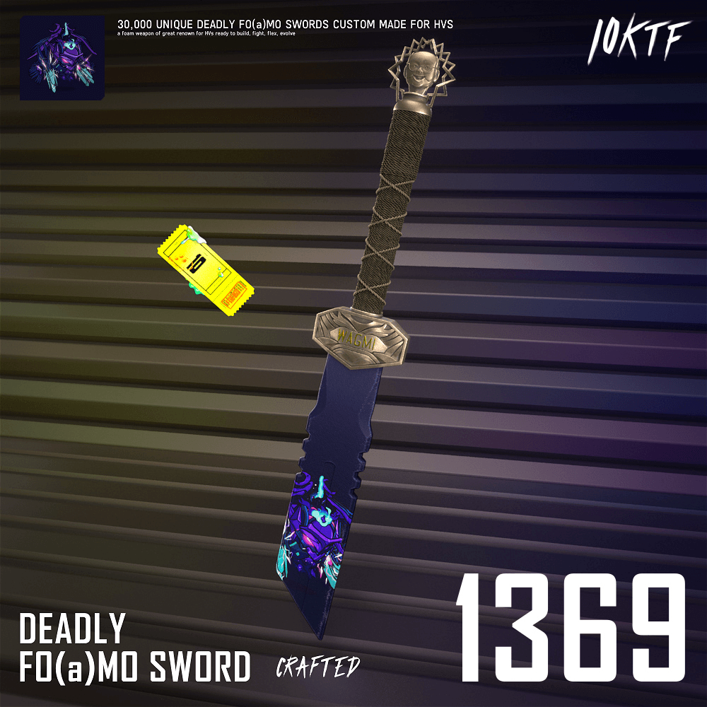HV-MTL Deadly FO(a)MO Sword #1369