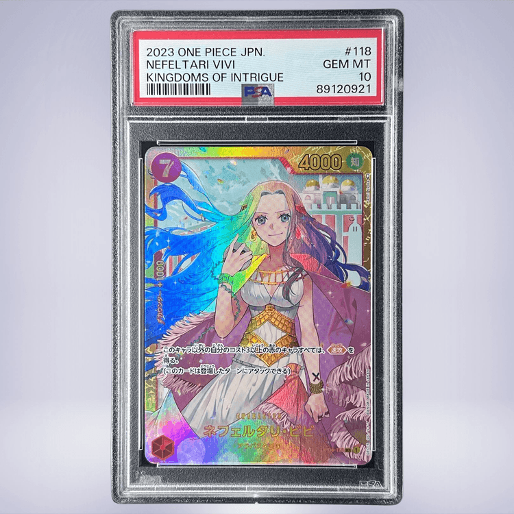 2023 ONE PIECE ネフェルタリ・ビビ #118 PSA 10