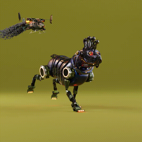Beep Boop Robot Dogs #8869