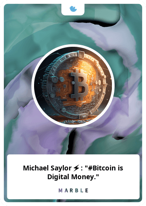 Michael Saylor⚡️: "#Bitcoin is Digital Money."