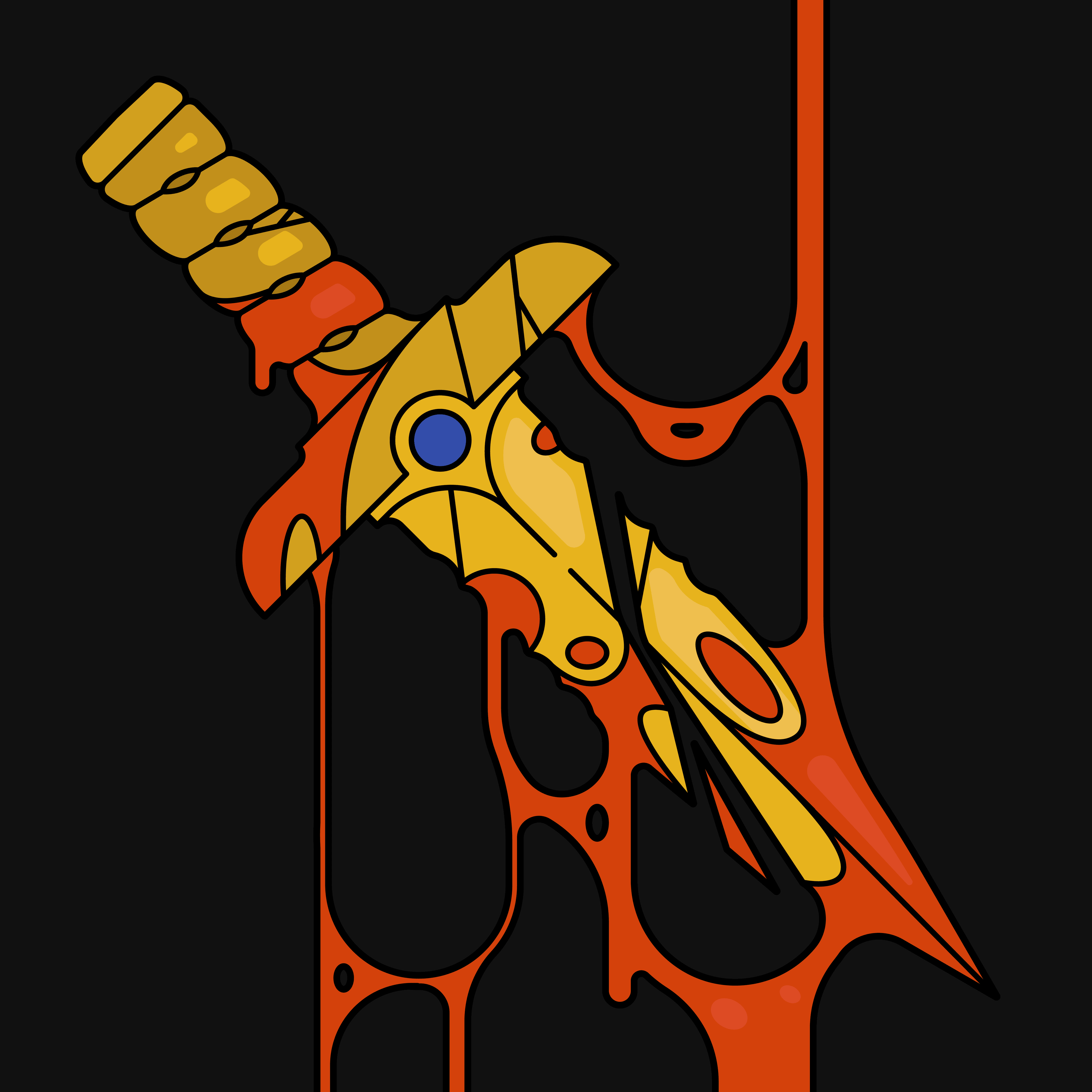 DFZ UNDEAD ICON 7: SHATTERED DAGGER
