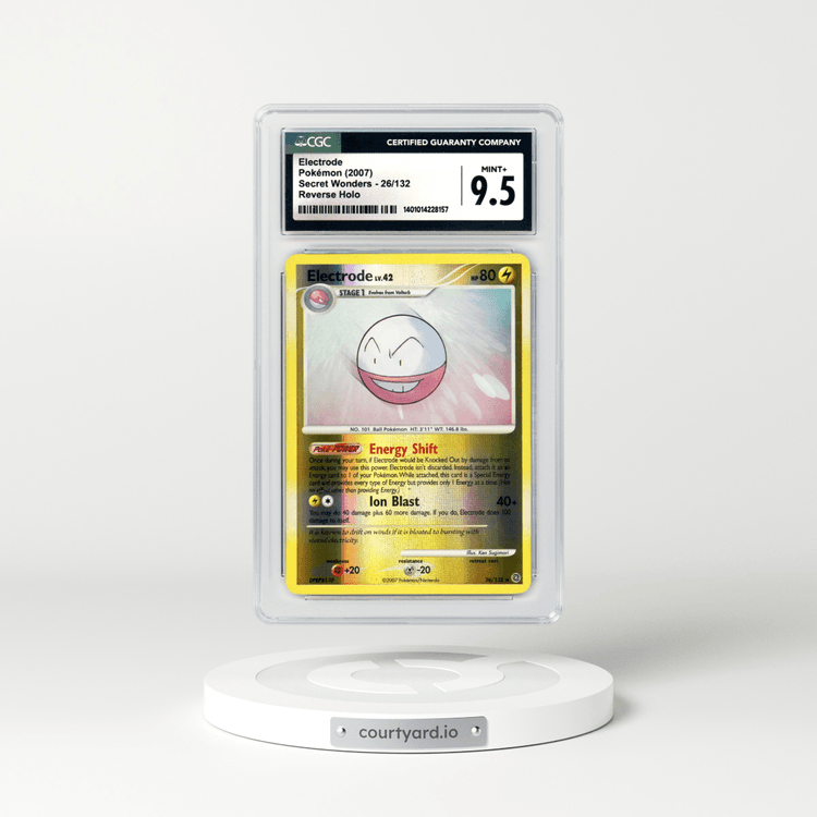 2007 Secret Wonders #26 Electrode - Holo (CGC 9.5 MINT+)