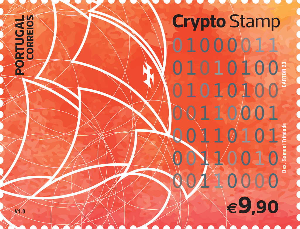 Portugal Post Crypto stamp 2023 - “Caravel”