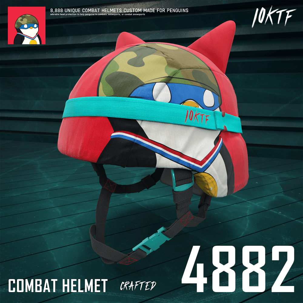 Pudgy Combat Helmet #4882