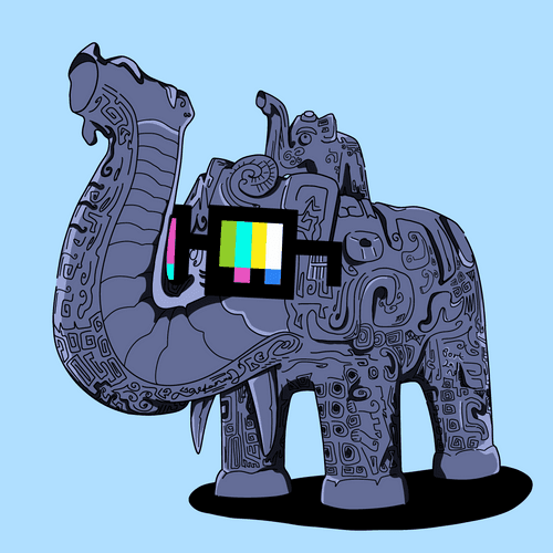 Portland's Based Universal Peace & Baby Elephant.⌐◨-◨