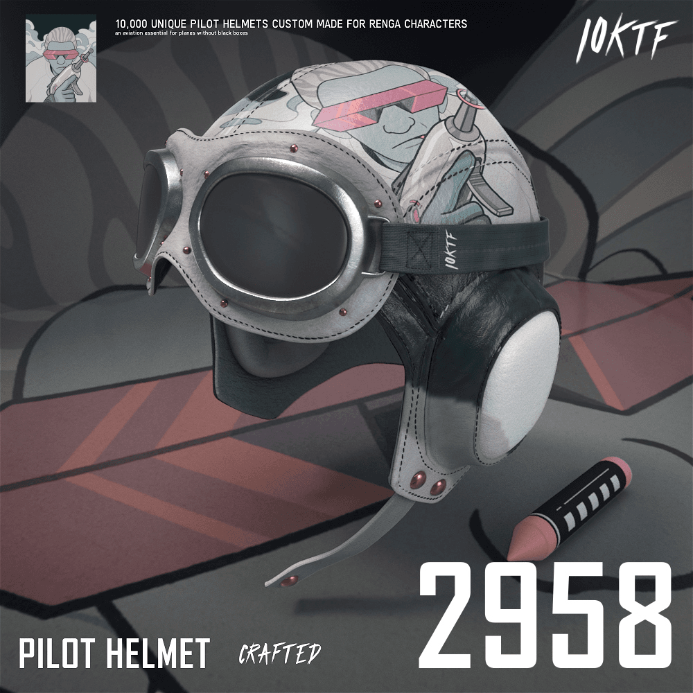 RENGA Pilot Helmet #2958