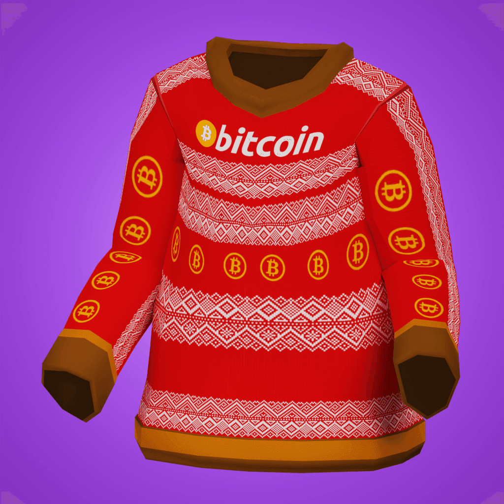 Bitcoin Christmas Sweater