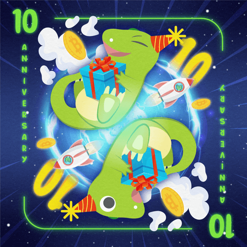 CoinGecko 10th Anniversary NFT