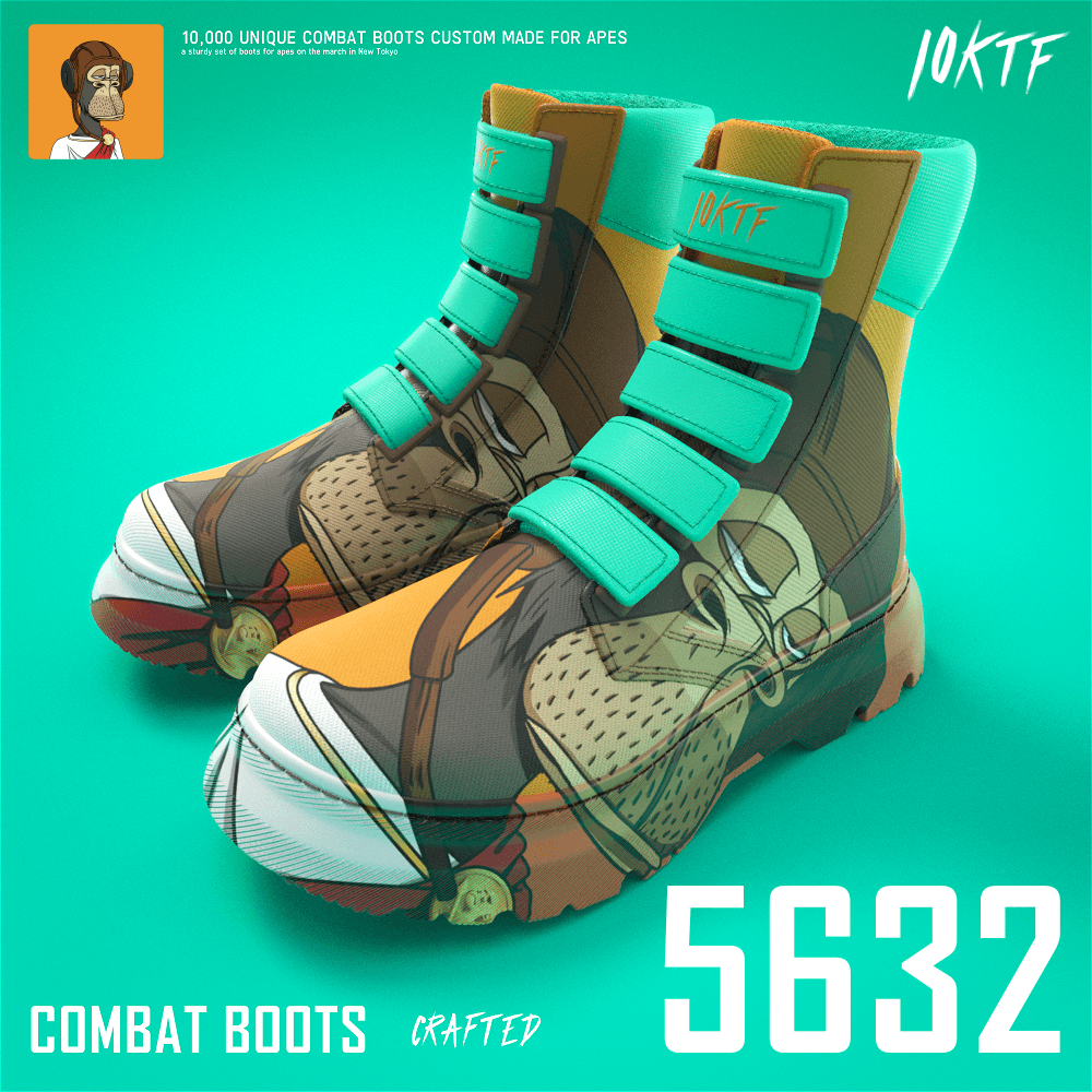 Ape Combat Boots #5632