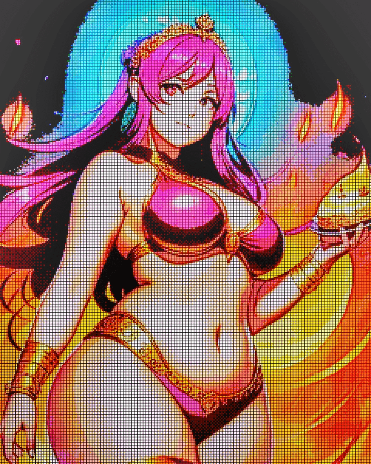 The Pixels Collections┃007: Gluttony Goddess #1/50