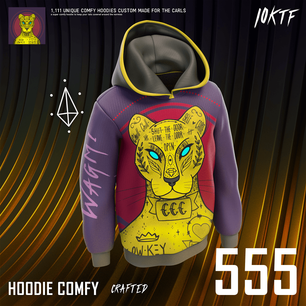 Tat Comfy Hoodie #555