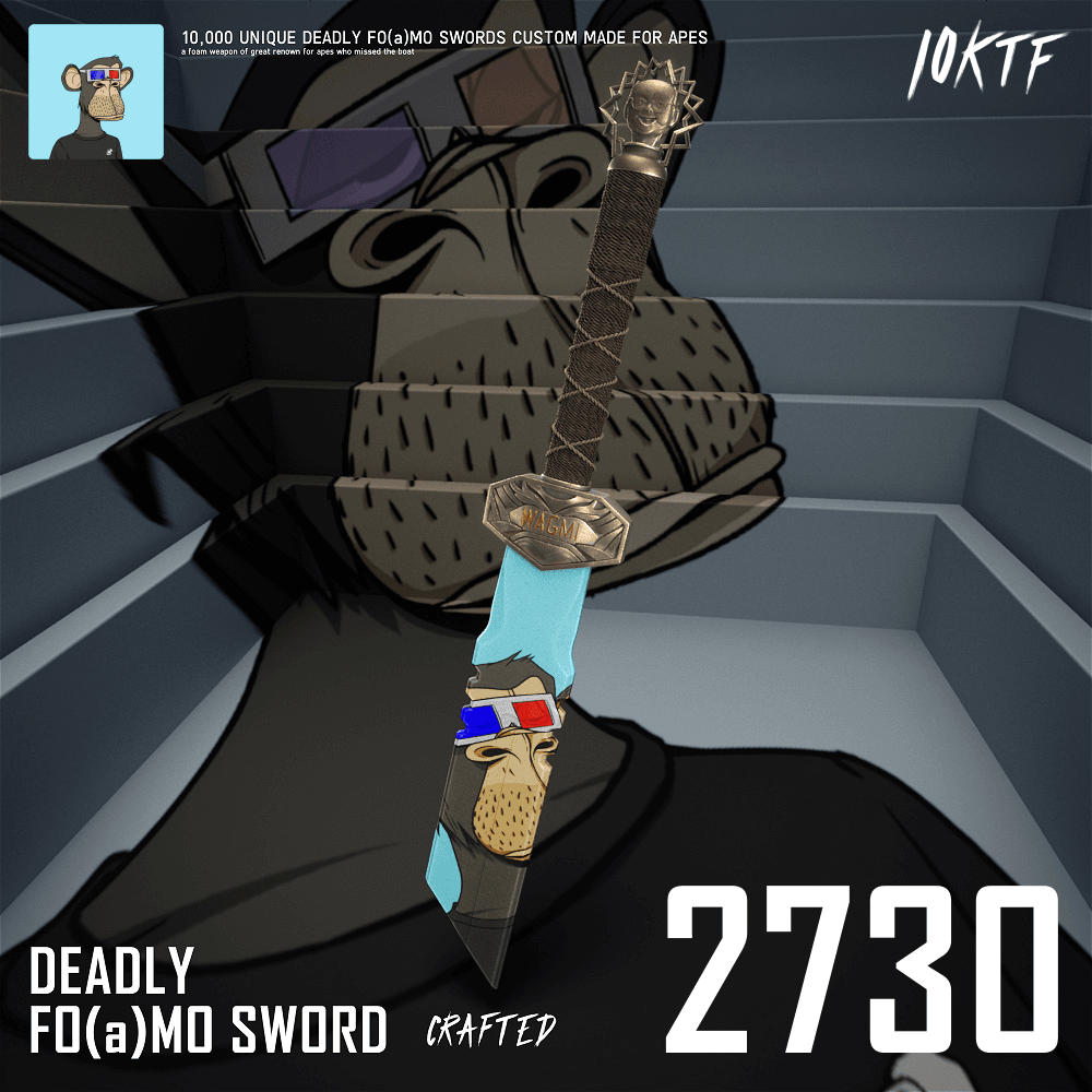 Ape Deadly FO(a)MO Sword #2730