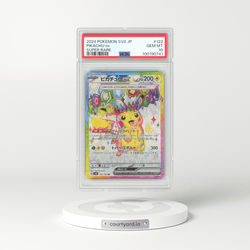 2024 Pokémon SV8-Super Electric Breaker #122 Pikachu EX - Holo Super Rare (PSA 10 GEM MINT)