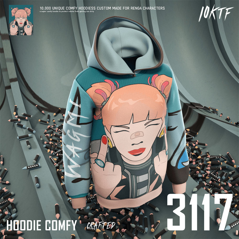 RENGA Comfy Hoodie #3117
