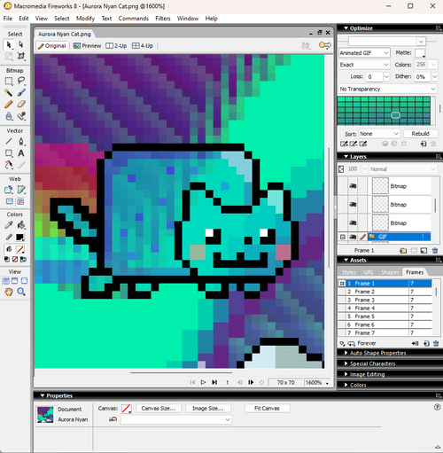 Nyan Cat WIPs