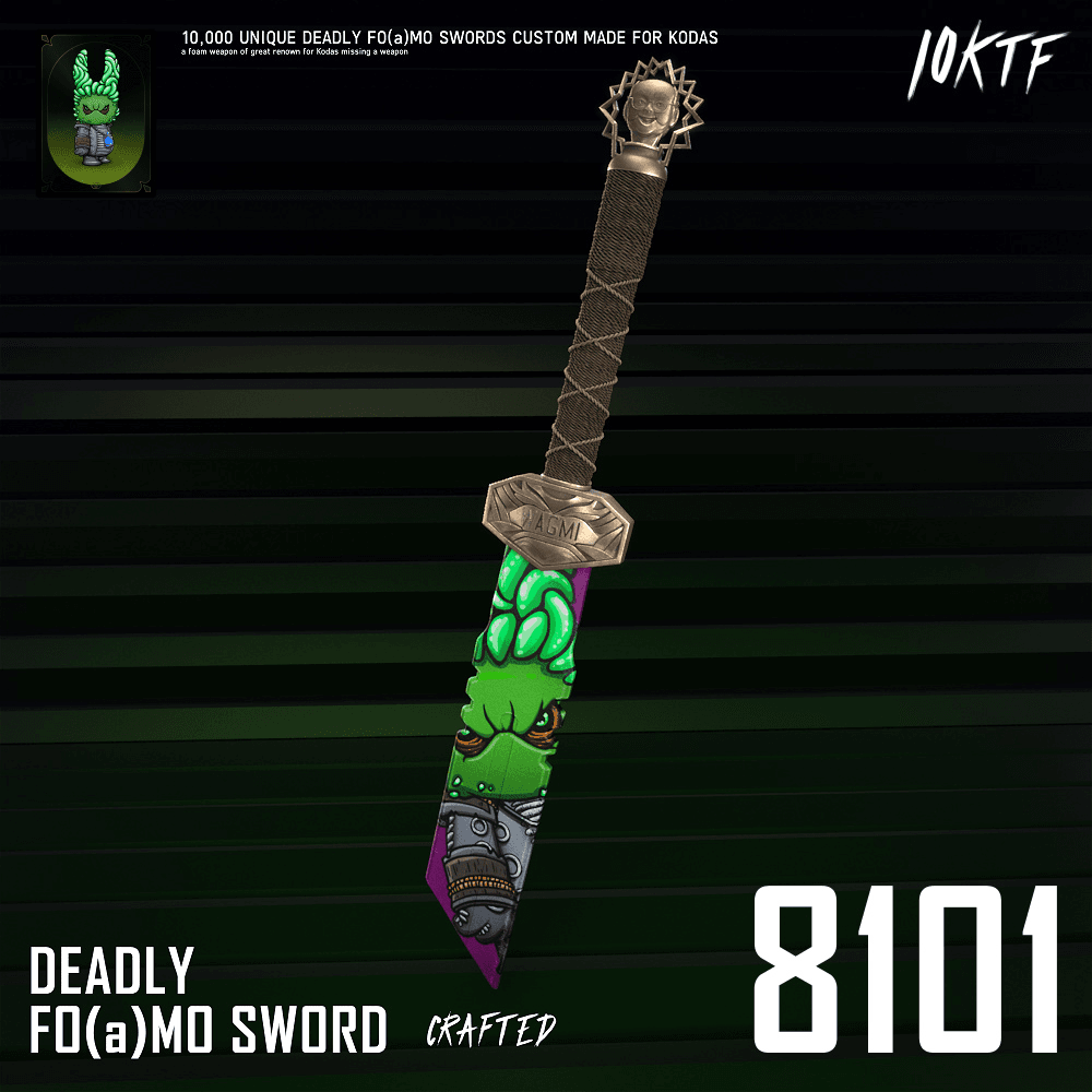Koda Deadly FO(a)MO Sword #8101